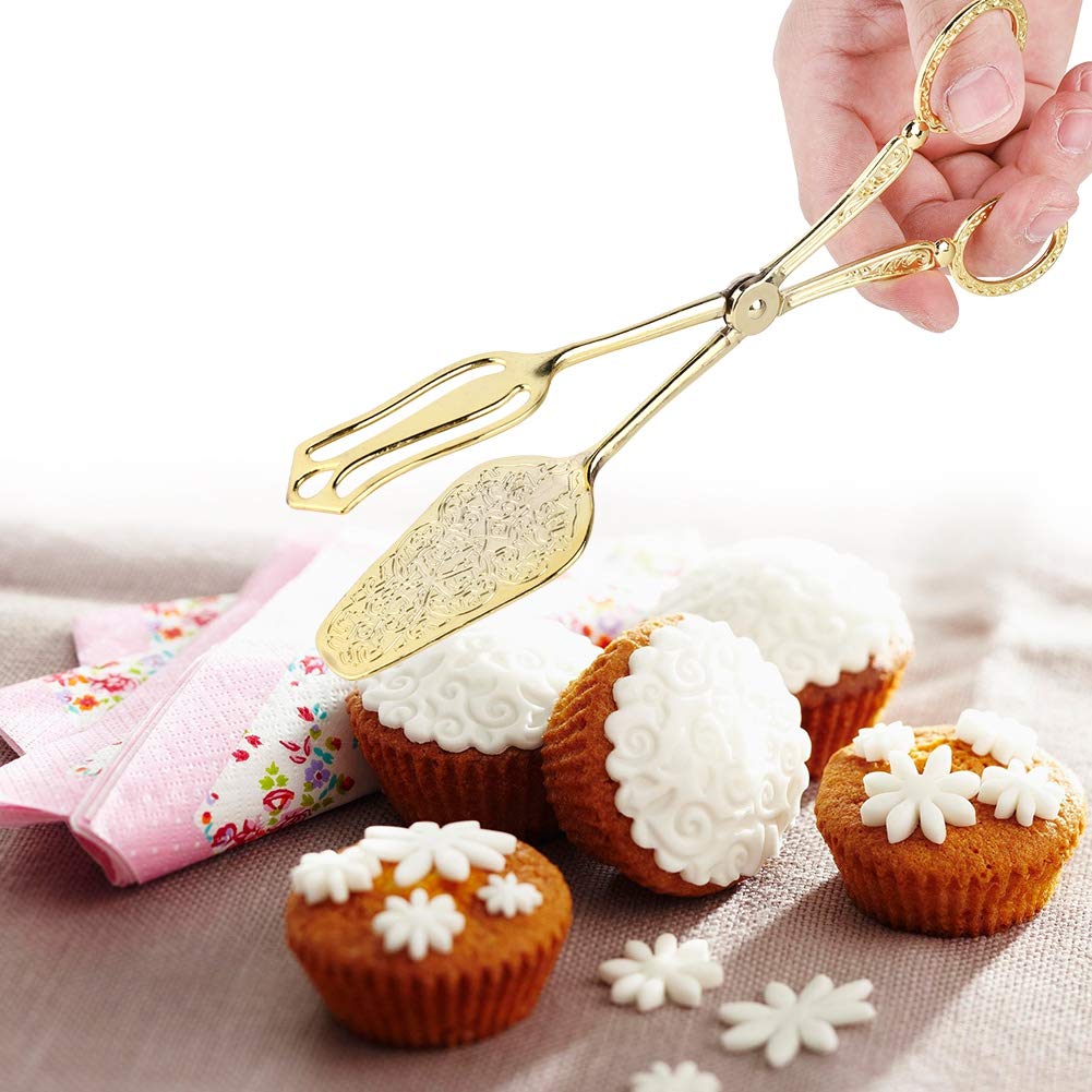 Bread Tongs, Buffet Tongs Vegetable Clips Cake Clamp Buffet Clamps Barbecue Tongs Kitchen Utensil Food Serving Tongs Salad Tongs